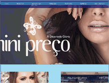 Tablet Screenshot of lojasminipreco.com.br